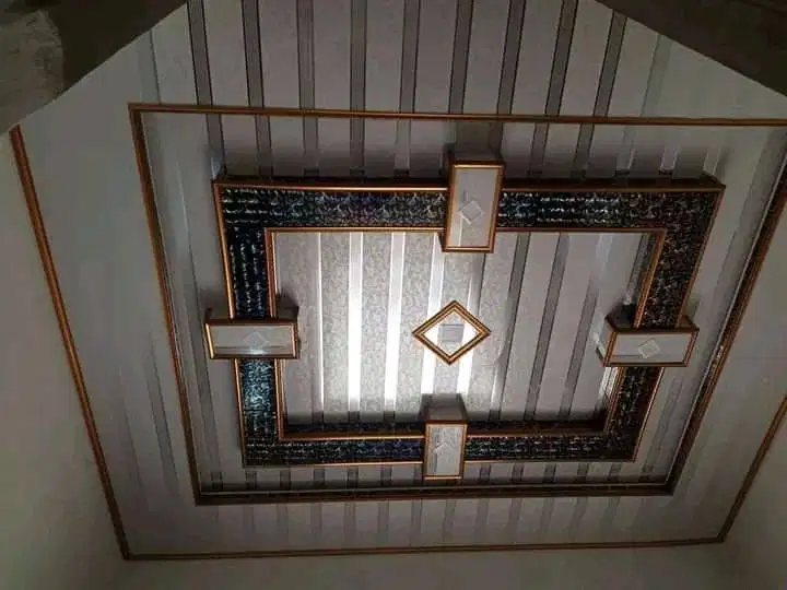 Sekat Plafon Partisi PVC GRC Gypsum Jasa Tukang Pasang Wall Moulding