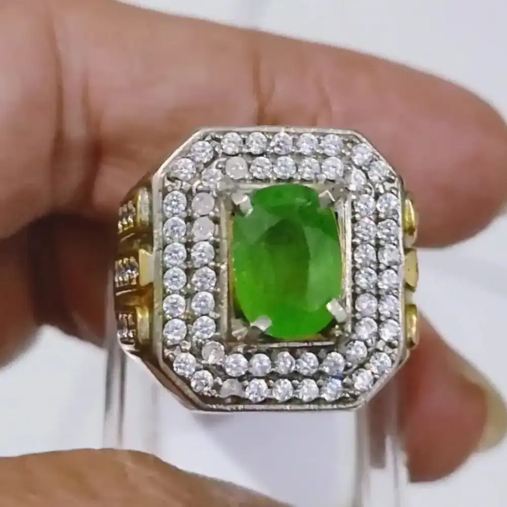Natural Tsavorite Garnet 3.58 Carats Bersertipikat