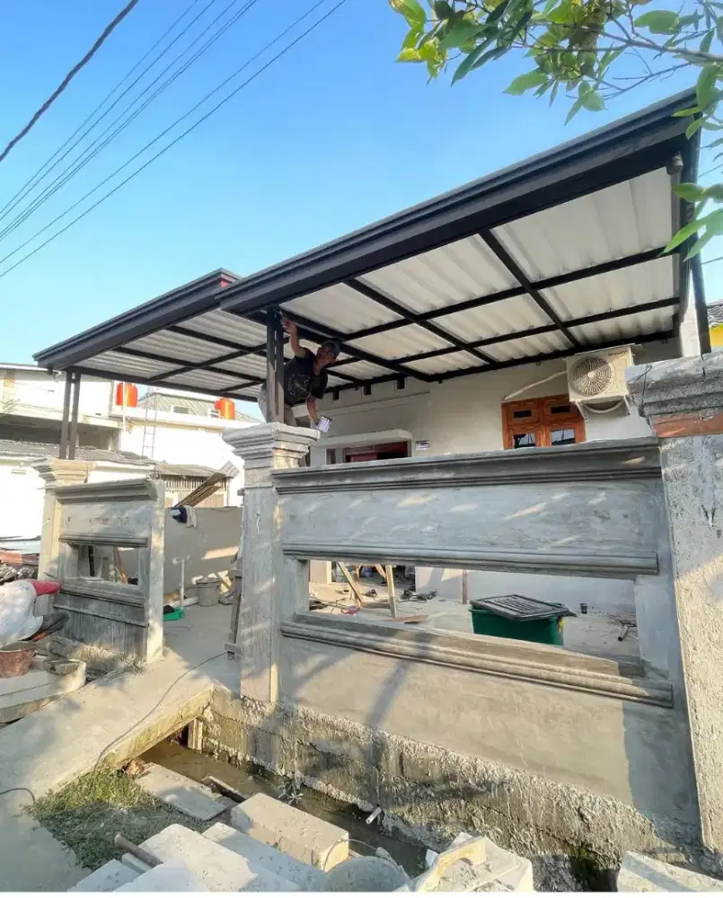 Kanopi alderon doubel