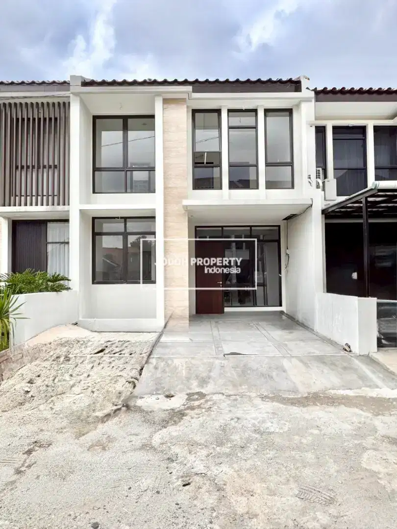 DEKAT MRT LEBAK BULUS JUAL RUMAH BARU DALAM CLUSTER DIWILAYAH CIRENDEU