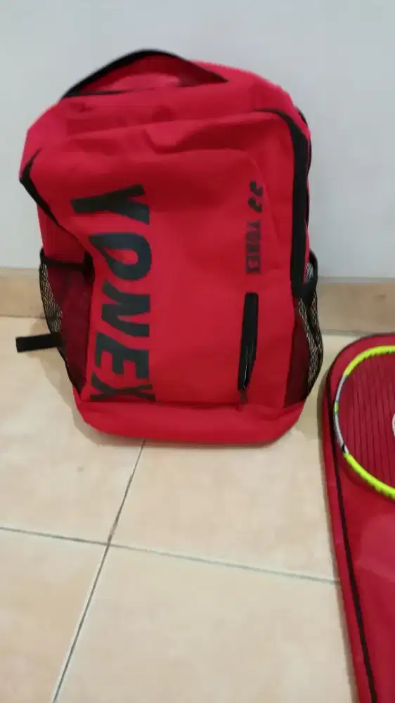 Jual aja gan raket hart new  dan tas yonnex