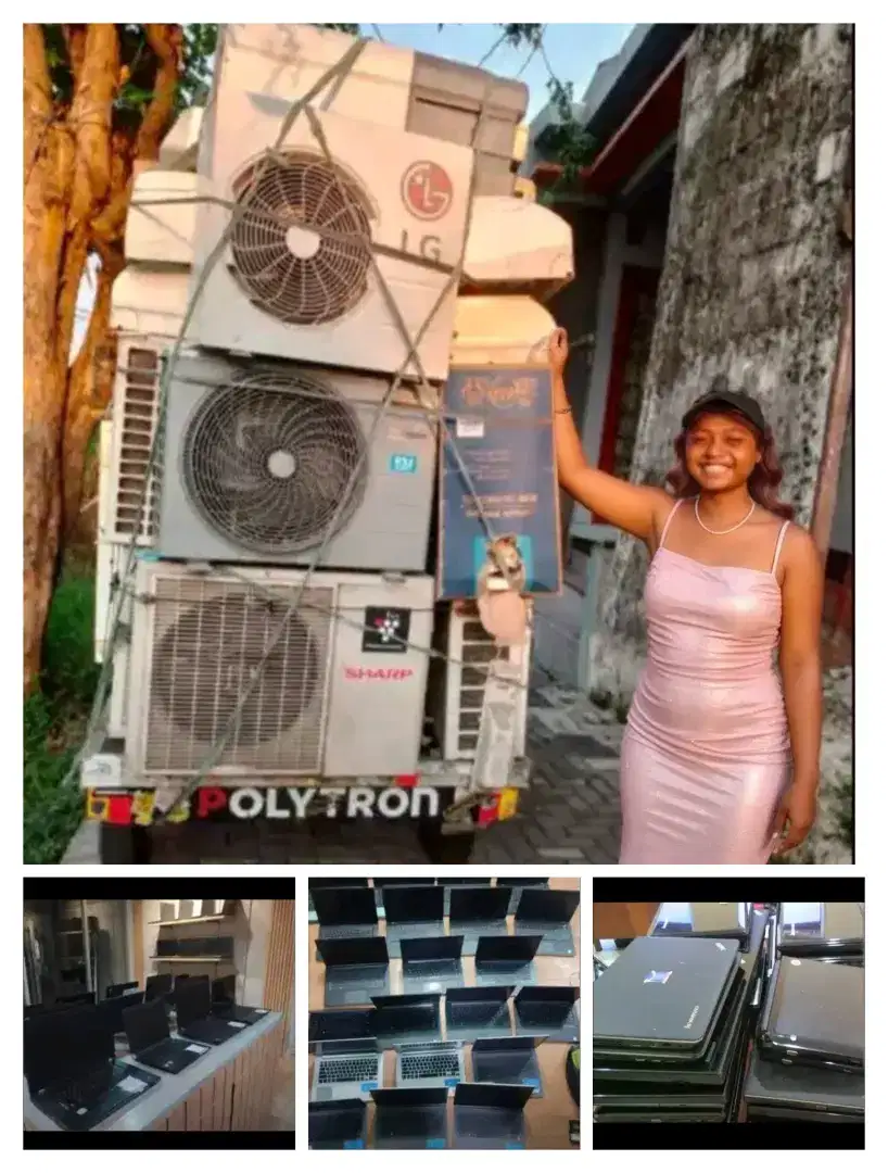 Elektronik Bekas Di Jual Kami Beli AC Kulkas Freezer Showcase TV Dll