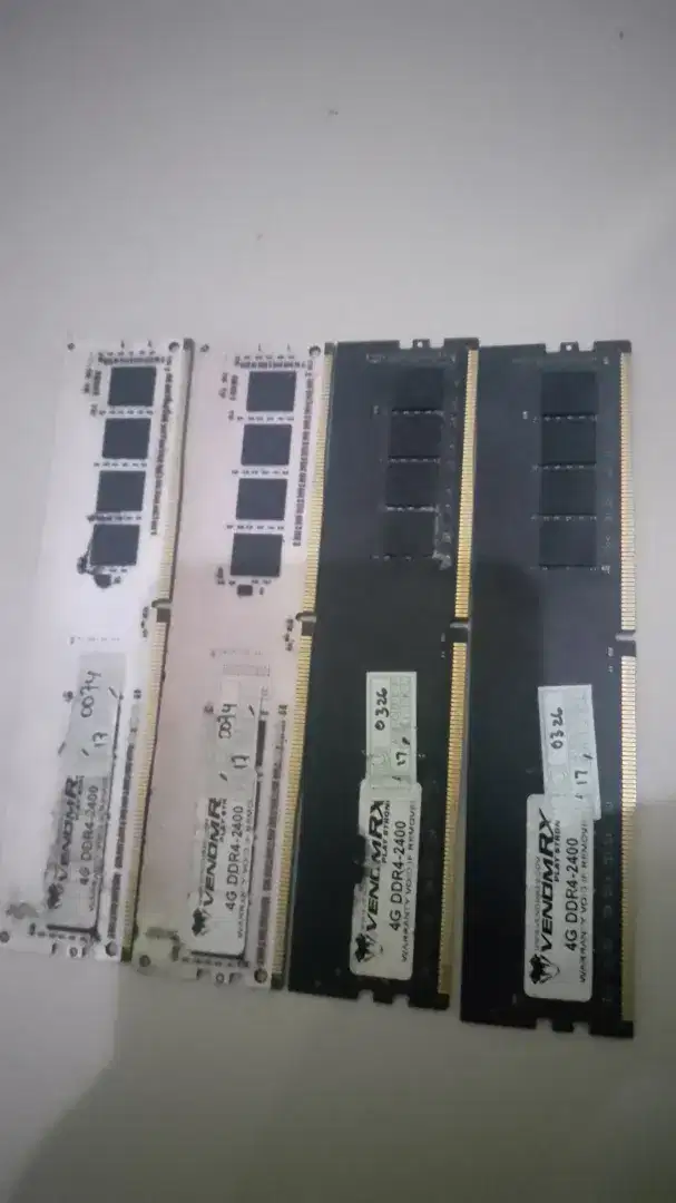 Jual Memory VenomRX 4GB DDR4-2400 Copotan Ex Mining Motherboard
