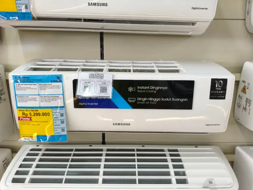 Promo AC 0.5 PK Samsung Inverter Bisa Cicilan Tanpa DP Free 2x Cicilan