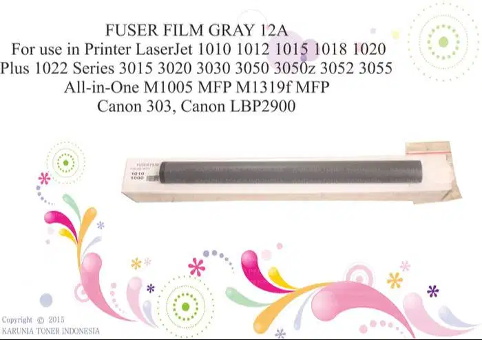 FUSER FILM 12A GRAY For use in Printer LaserJet 1010 10 Berkualitas