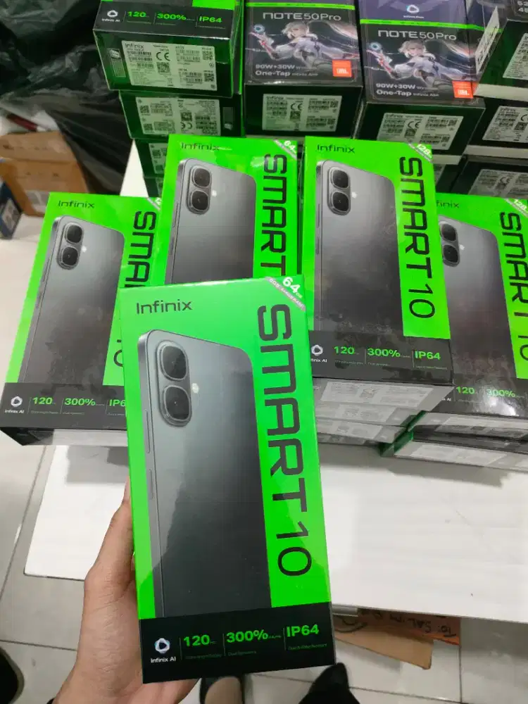 Infinix Smart 10 Ram 4/64 Garansi Resmi 1Tahun