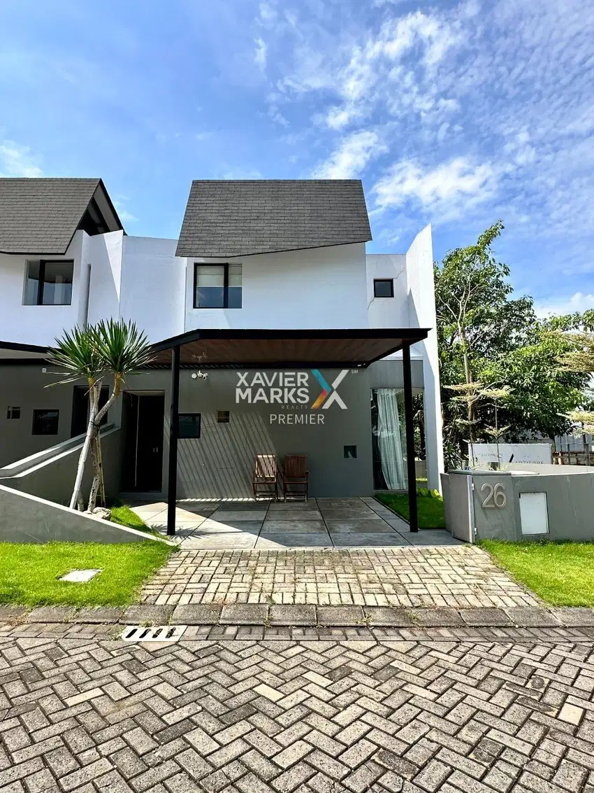 Dijual Rumah Hook Semi Furnish di Artierre Araya Malang