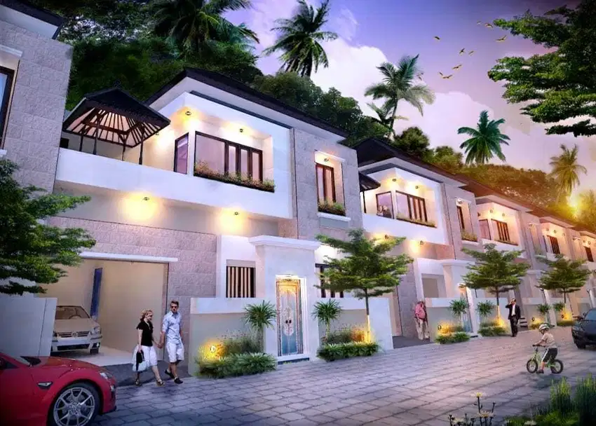 Rumah Semi villa di Gatsu timur Denpasar