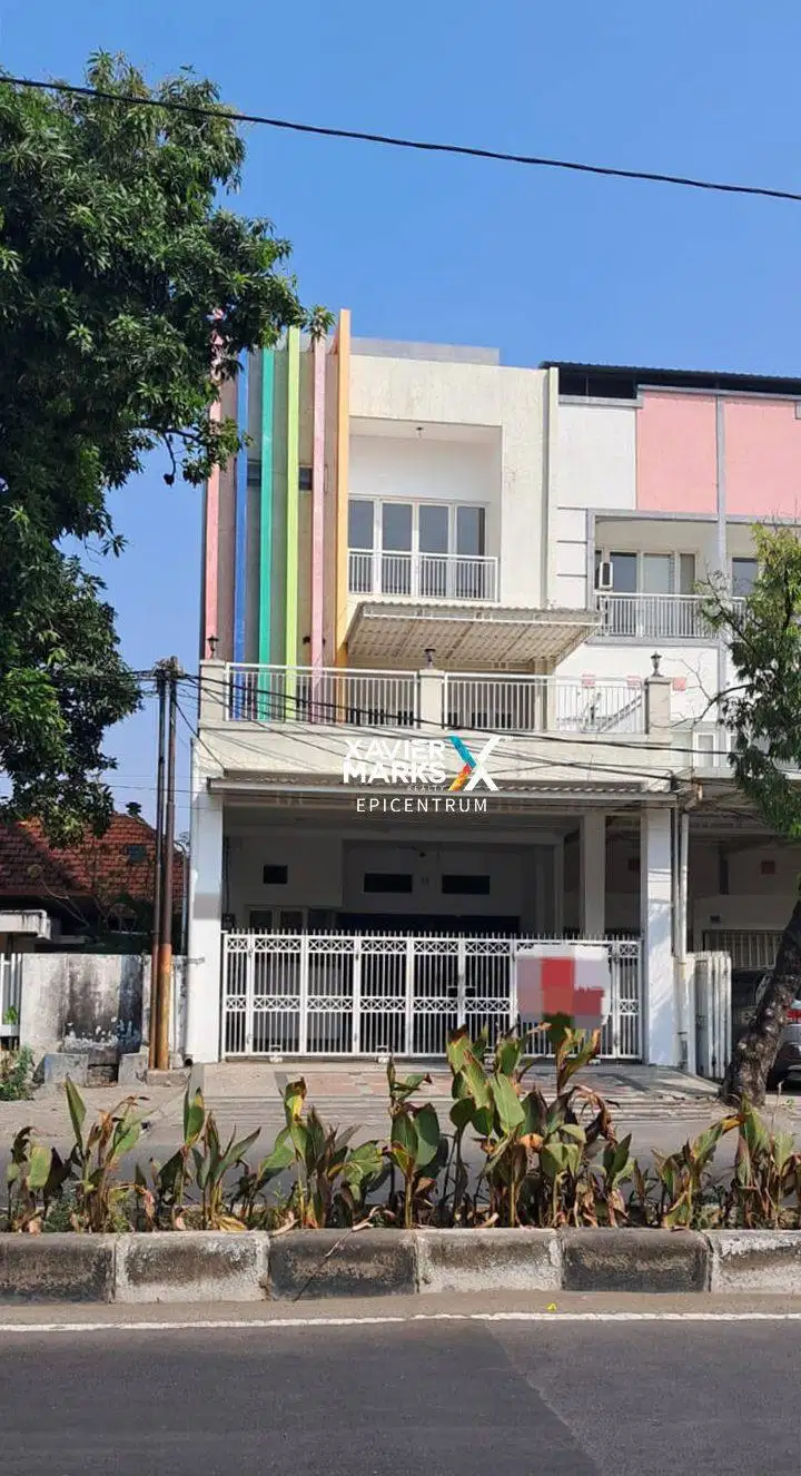 Disewakan Ruko Residen Sudirman dekat Grand City Nol Jalan Raya