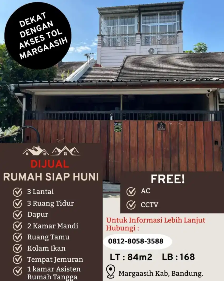 di jual rumah murah 3 lt