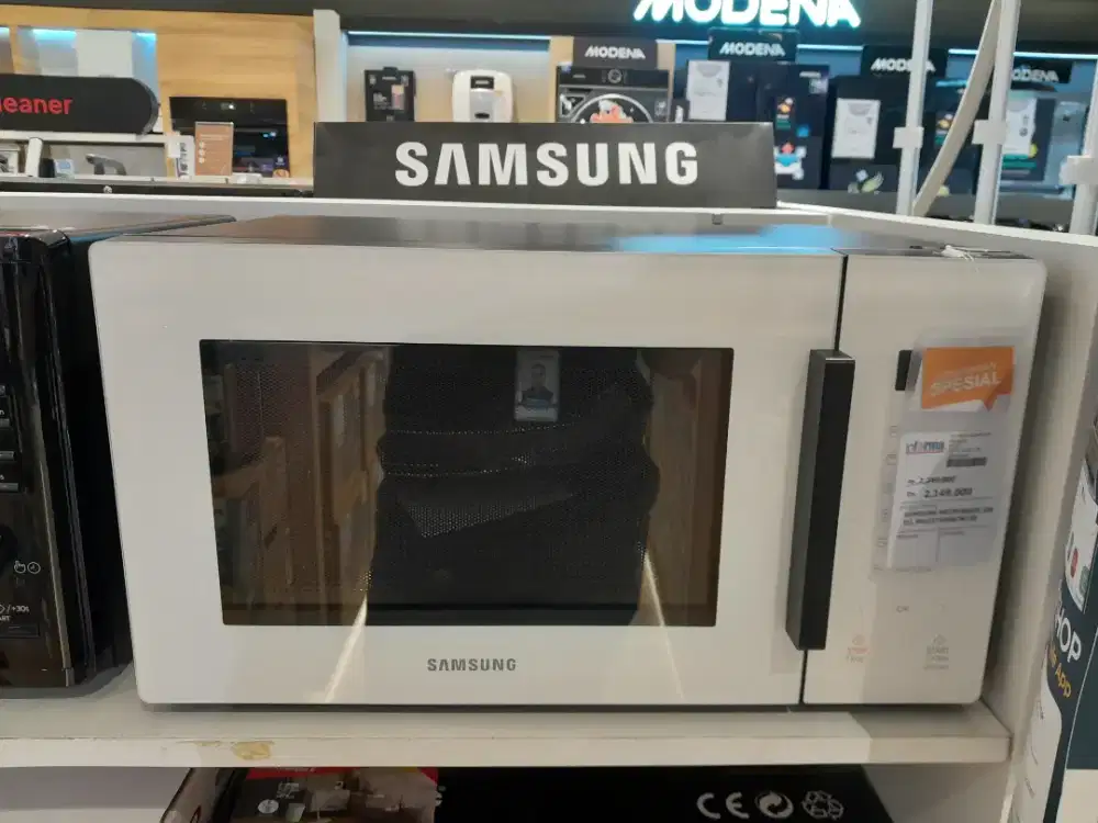 Samsung microwave with grill fry MG23T5068CW