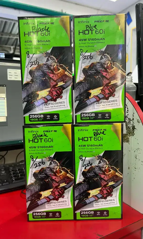 Hot 60i Ram 8/256GB Garansi Resmi Infinix