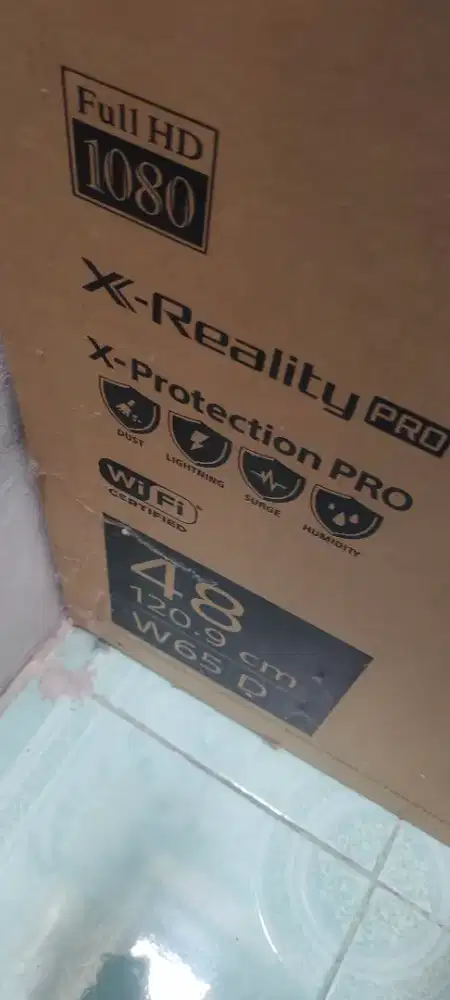 Dijual tv bekas merk Soni 48 type W65 D