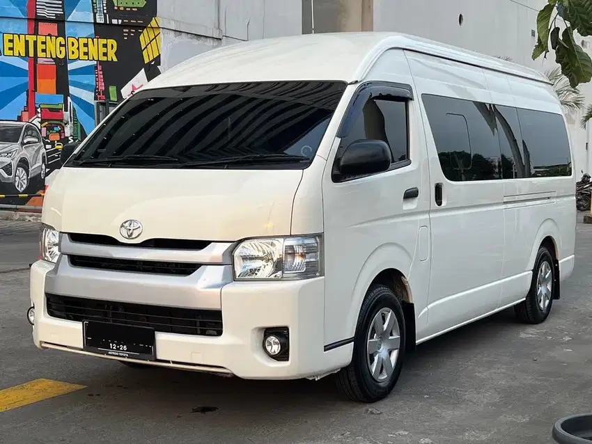 KM LOW 25 RIBU RECORD! TOYOTA HIACE 2.5 COMMUTER DIESEL MANUAL 2021