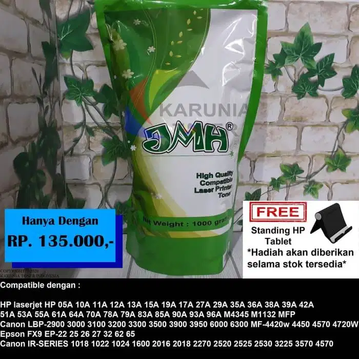 TONER P SERIES SUSU 83A FOR USE IN LASERJET PRINTER PRO Berkualitas