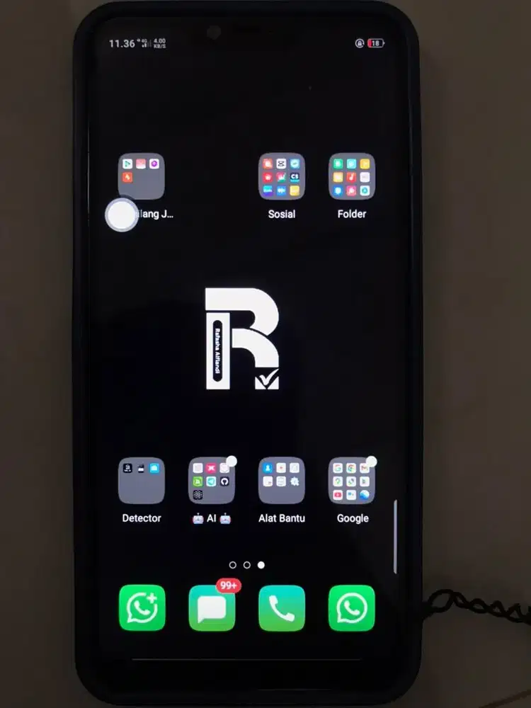 Jual oppo A3s 128 warna hitam