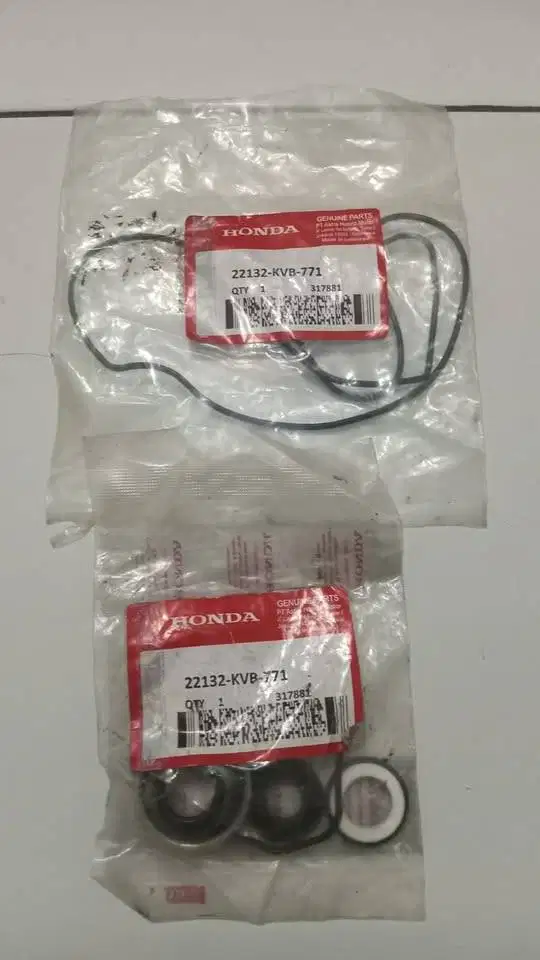 Shock depan Seal set  dan seal paking pump radiator Honda Vario CW