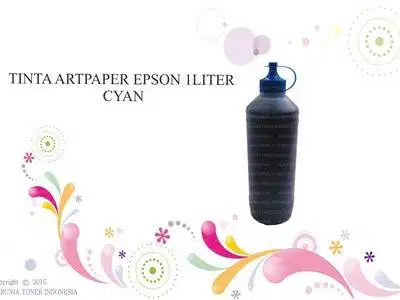 TINTA ARTPAPER EPSON 1LITER CYAN Berkualitas