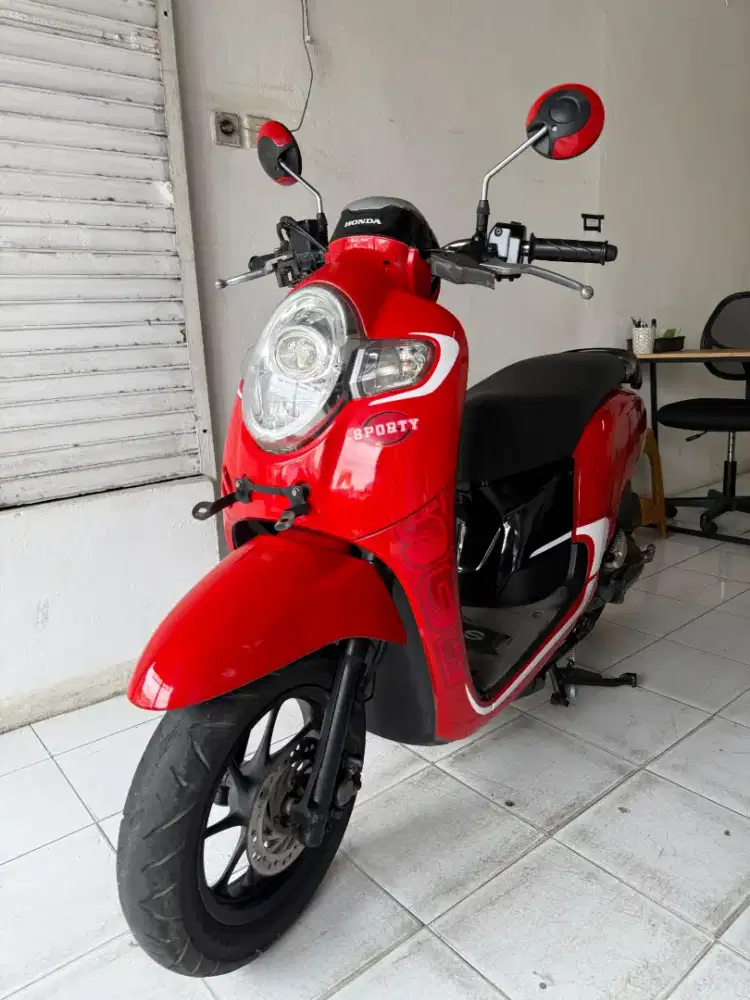 SCOOPY 2017, FREE BALIK NAMA, B DKI, MESIN SEHAT, FULL ORI, GRESS