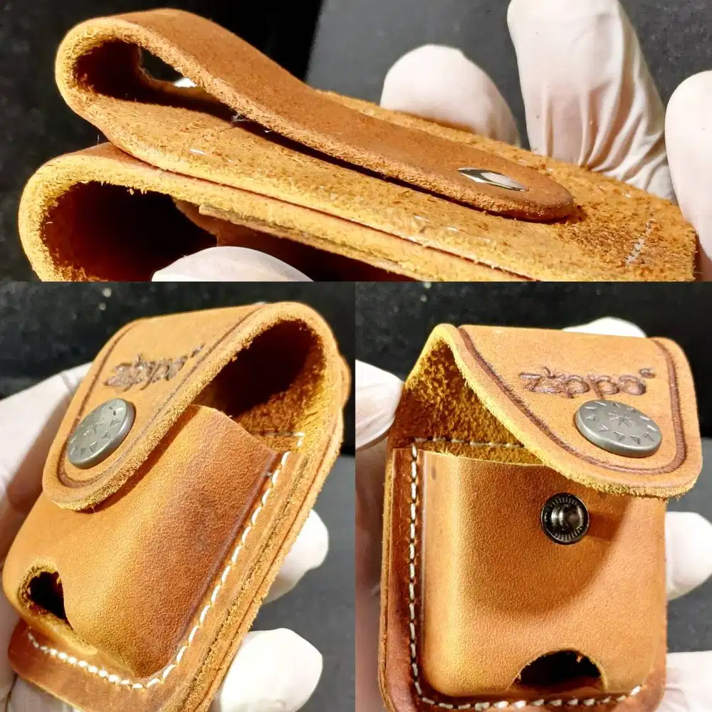 Zippo LeatherCraft – Dompet zippo vintage