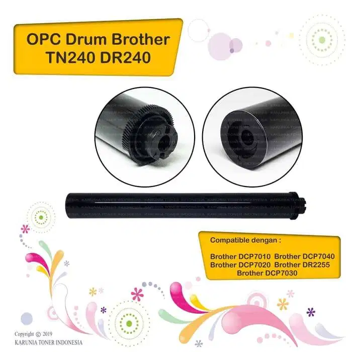OPC Drum Brother TN240 DR240 DCP7040 DR2255 DCP-7010,7020,7030,7040