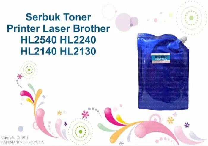 Serbuk Toner Printer Laser Brother printer hl2540 hl2240 hl2140 hl2130