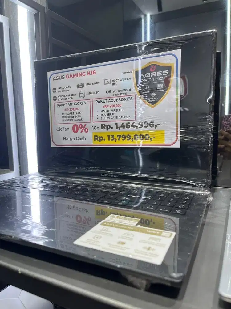SEGAMPANG ITU CICILAN LAPTOP ASUS GAMING K16 FREE 1-2x CICILAN