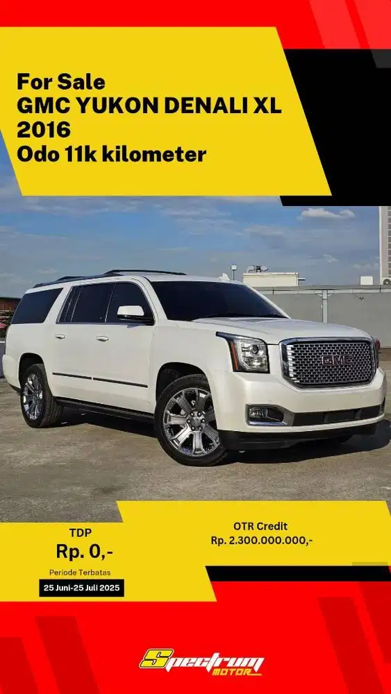 GMC Yukon Denali XL 2016 KM 11RB