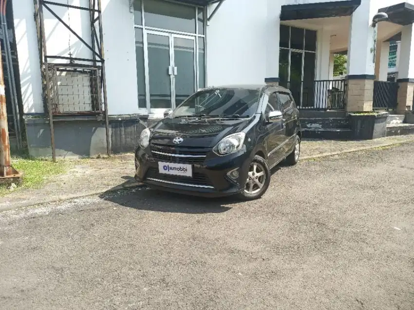 KM Rendah - TOYOTA AGYA 1.0 G BENSIN A/T 2014 HITAM