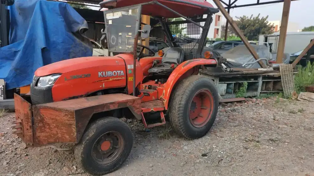 KUBOTA TRACTOR L 3608 TAHUN 2018 KONDISI HIDUP ORIGINAL SIAP KERJA
