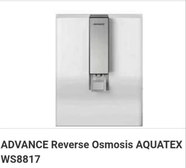 ADVANCE WATER PURIFIER GRESS MASIH BARU.. MINUS TANPA KARDUS..