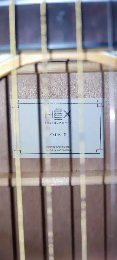 Gitar hex f70e m elektrik
