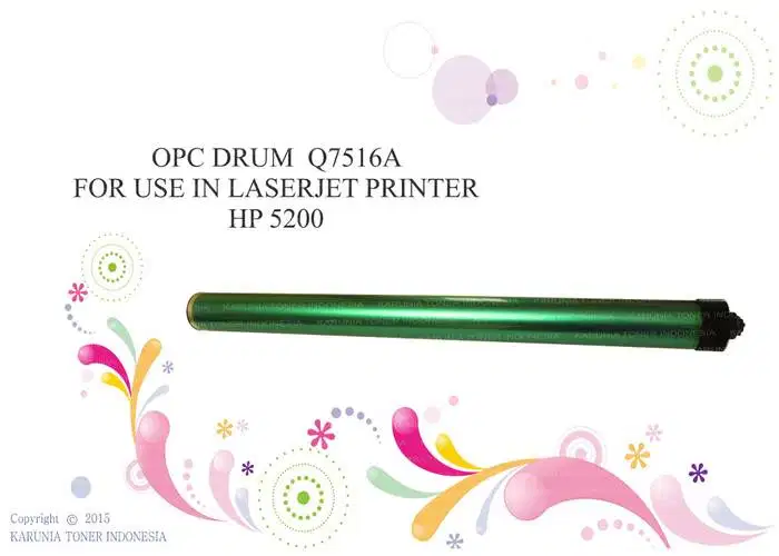 OPC DRUM Q7516A FOR USE IN LASERJET PRINTER HP 5200 Berkualitas