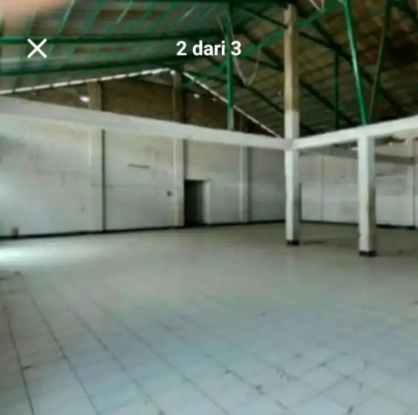 Dijual Ex Gudang  Garmen Lokasi Soreang Akses Kontainer 40 Feet