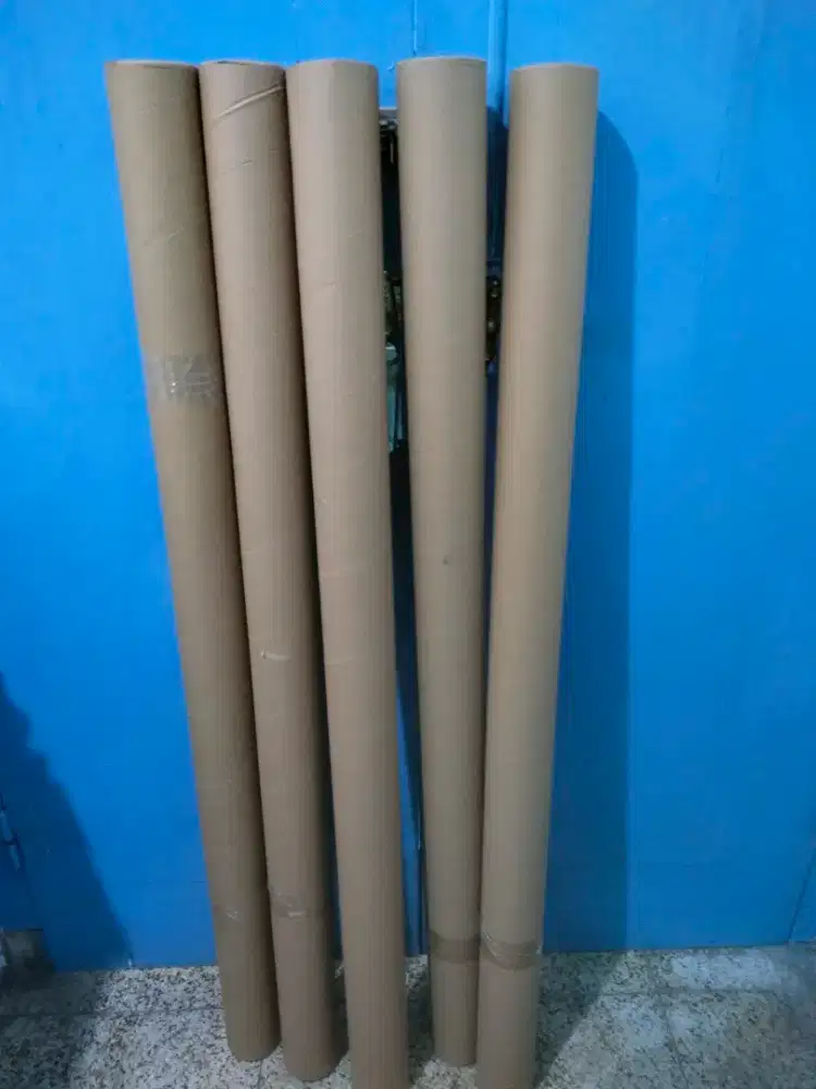 Tabung Karton Bekas Core (Tengah) Bubble Wrap