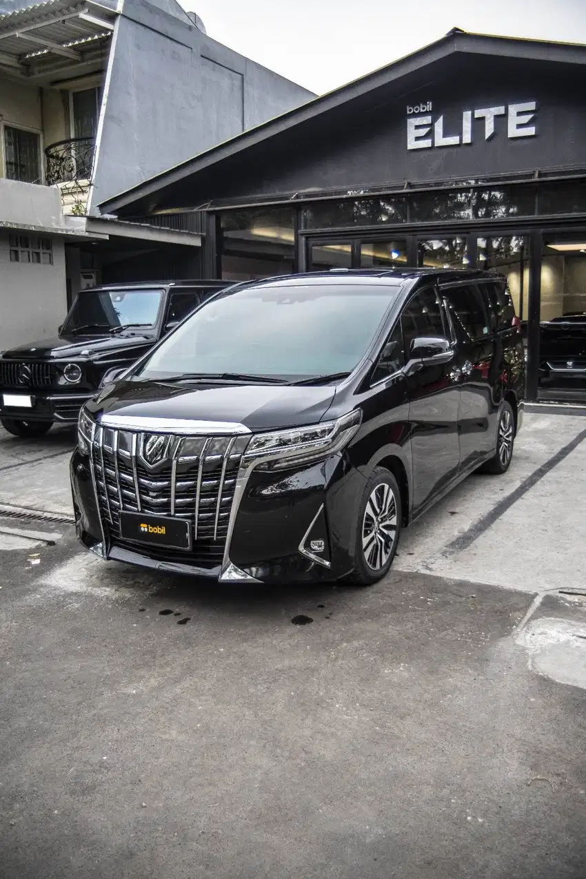 2021 Toyota Alphard 2.5 G AT Facelift Black Colour