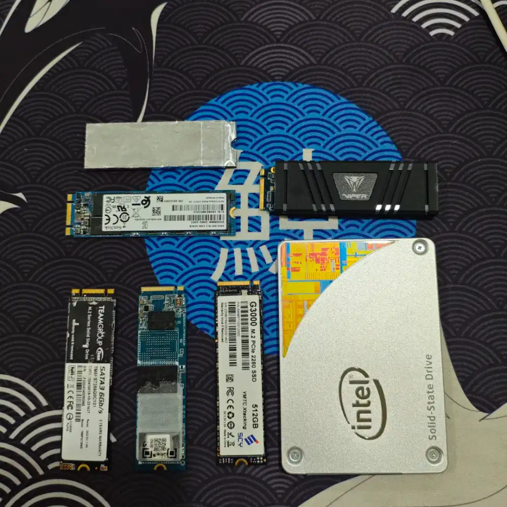 SSD & NVME BEKAS BERKUALITAS