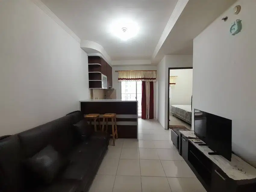 Disewakan Apartemen Mediterania Garden 2, 2BR Furnished Luas 42m2