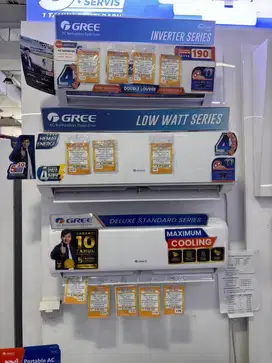 AC Gree GWC-05C3ES bisa cash dan kredit