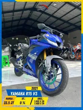 YAMAHA R15 V3 2021 LIKE NEW MASZEHH HIKMAH MOTOR KEPUH