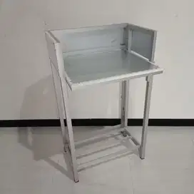 Meja lipat/Meja kompor gas aluminium/ cocok untuk booth portable.