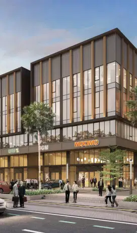 Komersil 5 lantai hadap jalan boulevard City Hub Gading Serpong