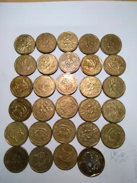Uang koin campur banyak banget