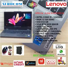 Lenovo Loq I5 (RTX3050 6GB)