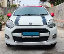 Daihatsu Ayla 1.0 X Bensin-AT 2015 Putih Mulus Terawat