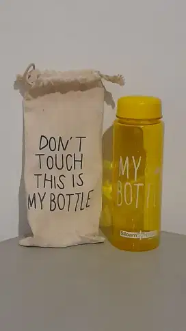 Dijual murah Thumbler BPA Kuning 500 ml.