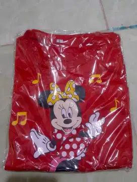 Kaos Anak Perempuan Usia 3-7 Thn