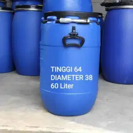 Drum sampah plastik