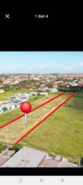 Disewakan tanah di jln pulau singkep pedungan denpasar selatan
