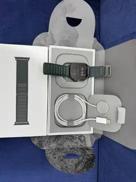 Apple watch Ultra 2 49mm iBox  Black Ti Dark Green alpine loop M